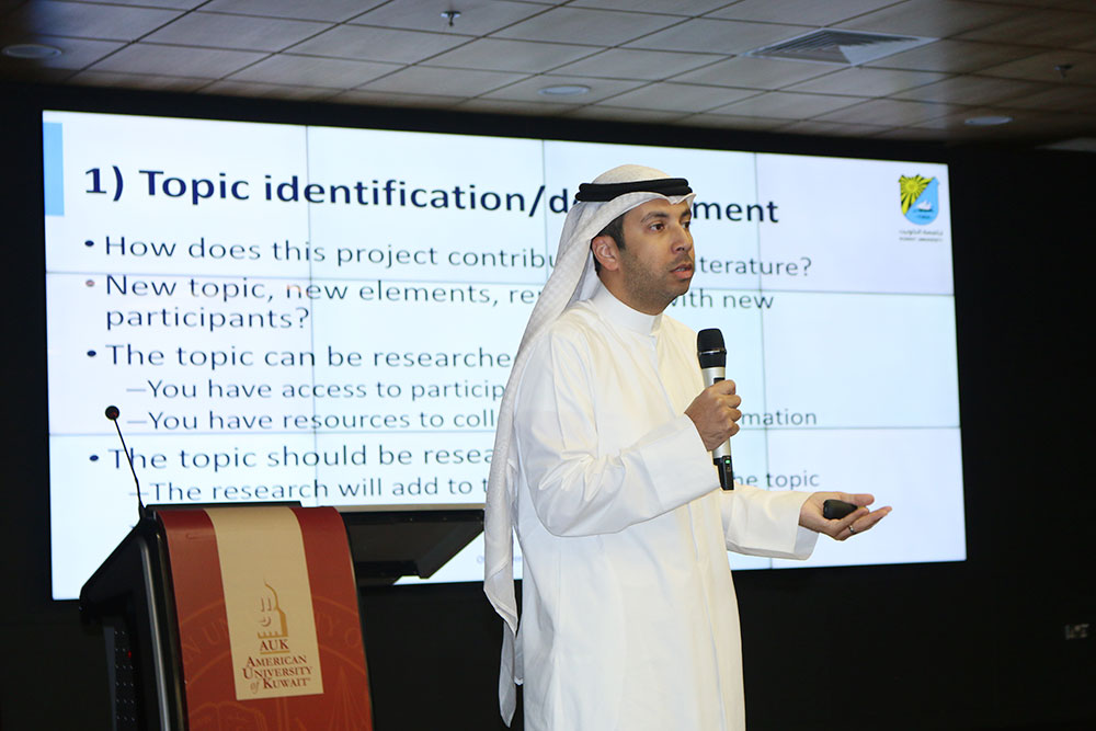 AUK Office of Research and Grants Hosts Workshop