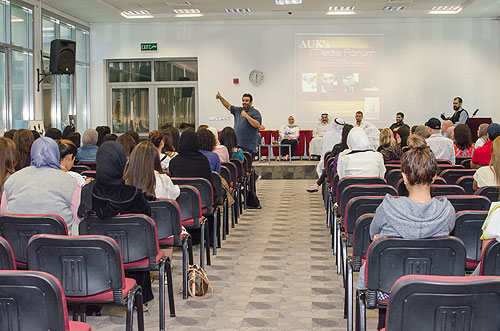 The media forum at auk an inspiring experience for students