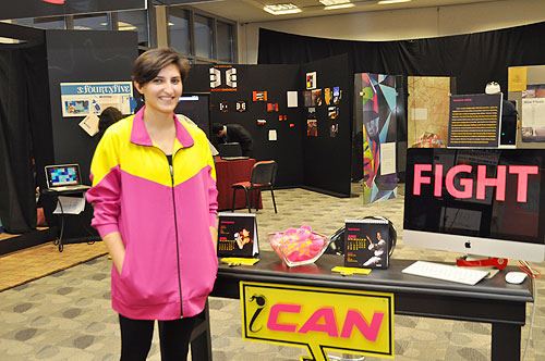 Spring capstone graphic design exhibition 2012