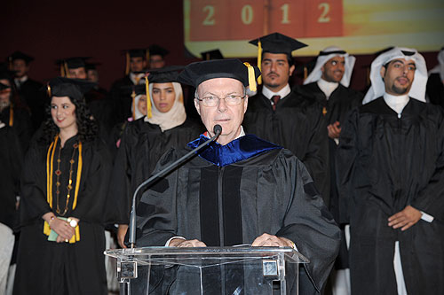 American university of kuwait graduation ceremony 2012