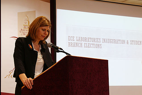 AUK inaugurates its Electrical and Computer Engineering Laboratories and Holds its First AUK-IEEE Student Branch Elections