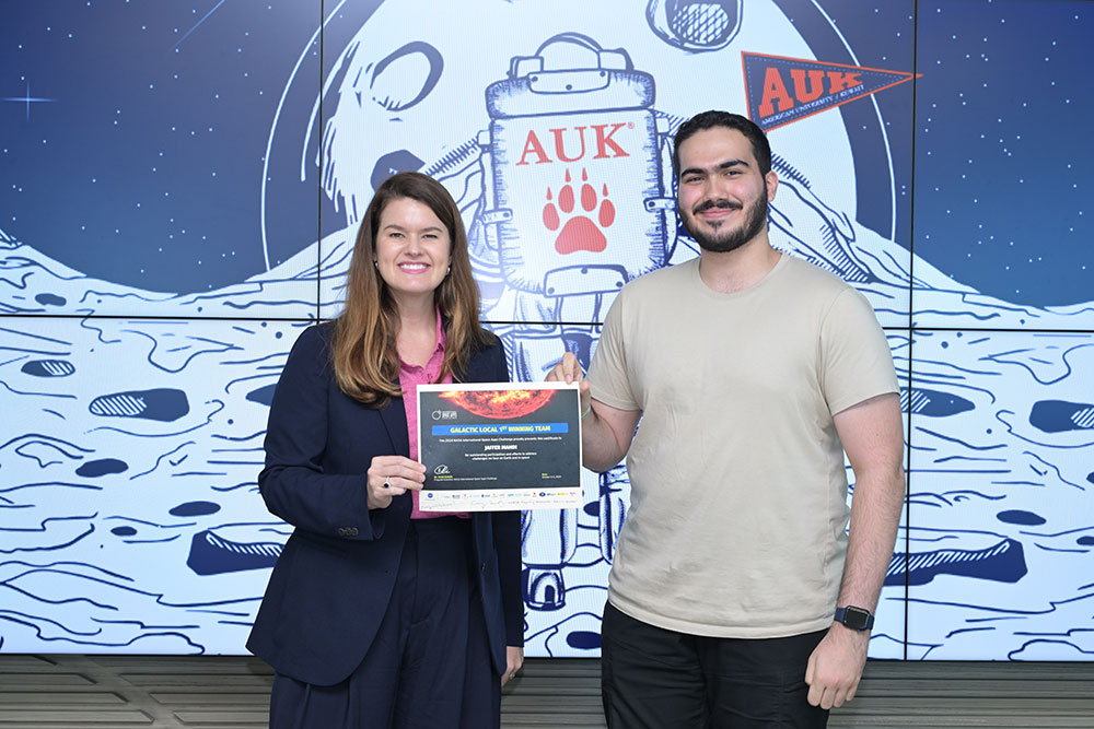 Celebrating innovation auk hosts nasa space apps challenge winners ceremony