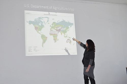 Water scarcity at auk