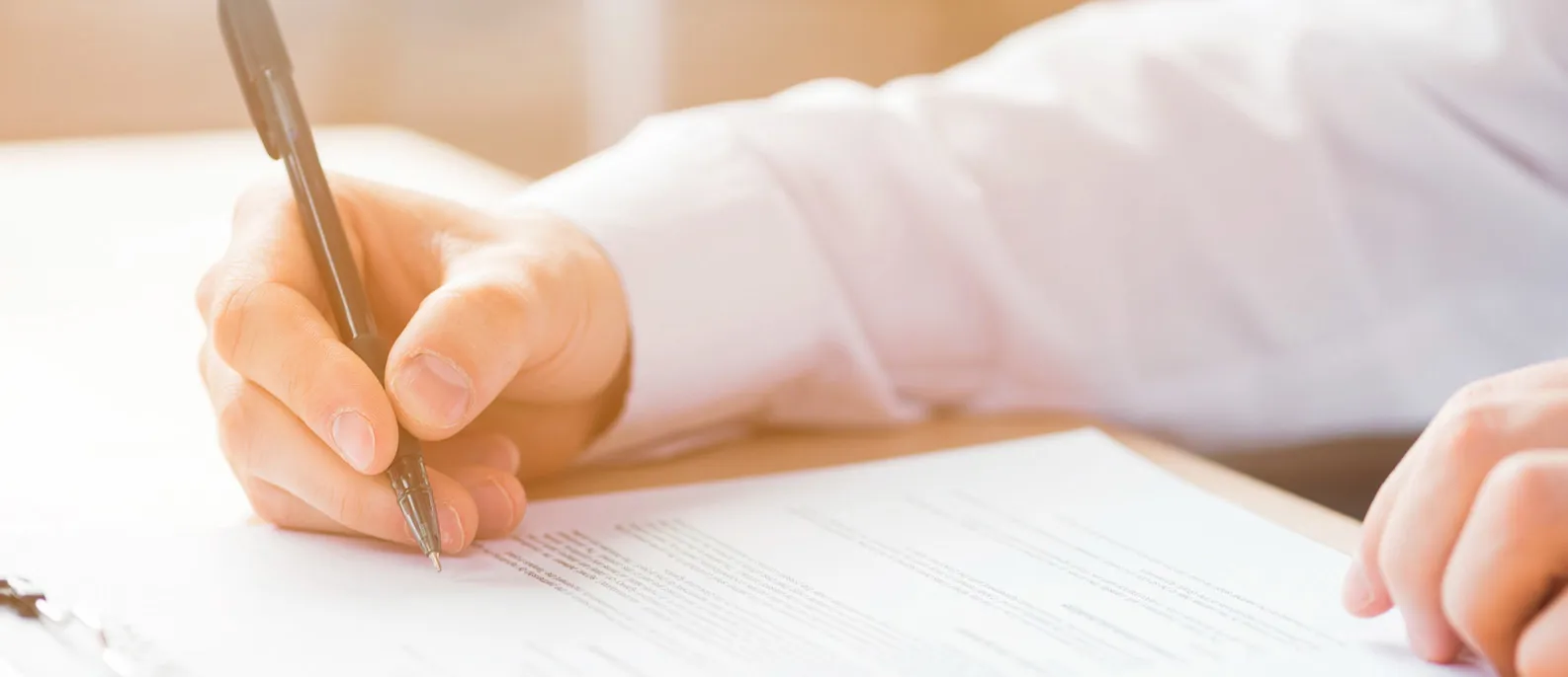 Banner for Terms of Services