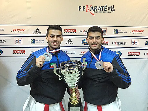 AUK Karate Twins Bring Home Silver Medals from Paris
