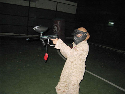 Paintball at auk