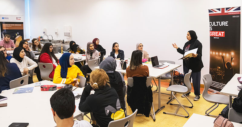 AUK Collaborates with British Council for Illustration Workshop
