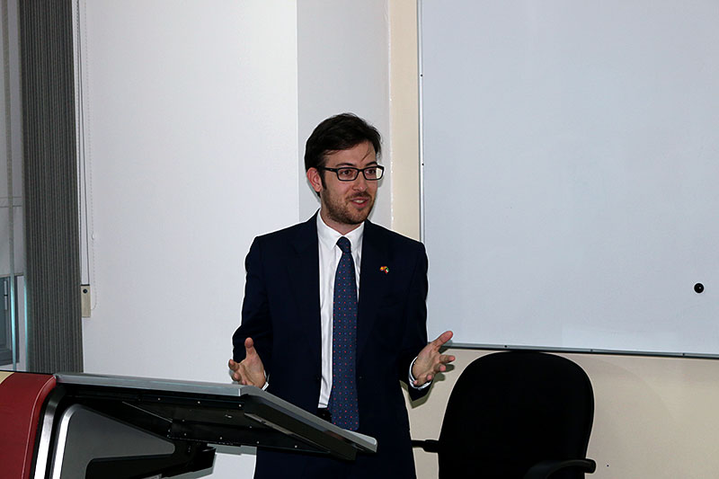 AUK Hosts Deputy Chief of the Spanish Embassy