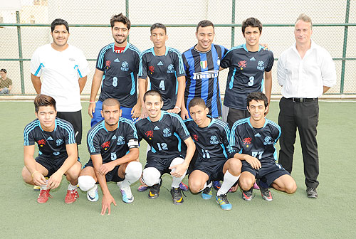 Ask and ges crowned champions of the 2nd annual high school football tournament at auk