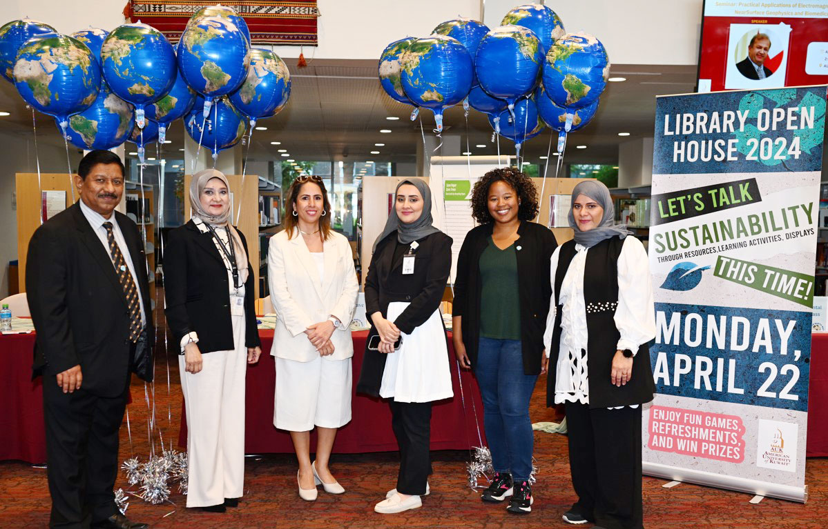 Sustainability spotlight auk librarys earth day open house