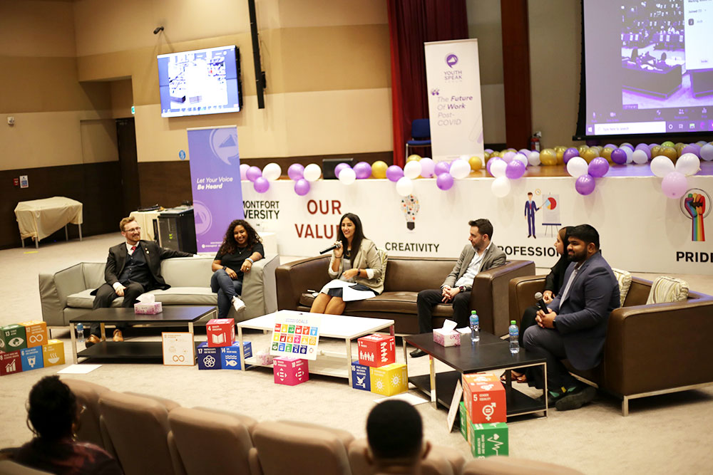 Auk represents kuwait in aiesecs regional youth speak forum 2021