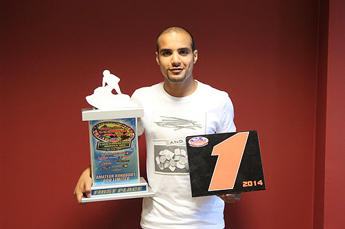 Hamantoosh, Jet Ski World Champion for the 2nd Year