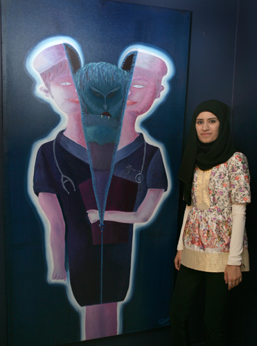 French embassy holds art exhibition