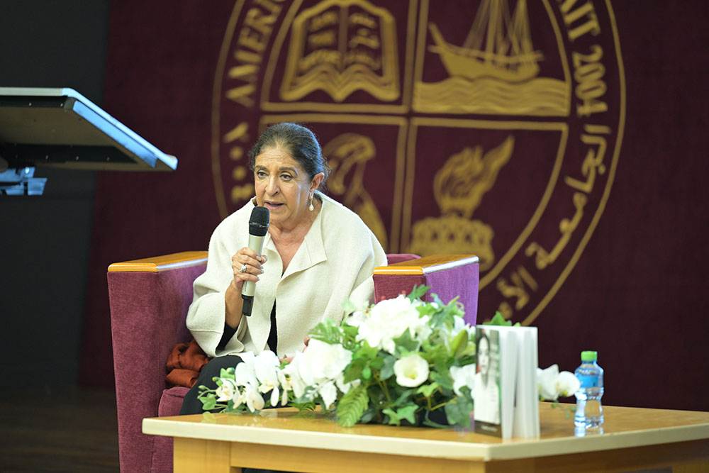 AUK Hosts Book Launch for Her Excellency Ambassador Nabeela Al Mulla