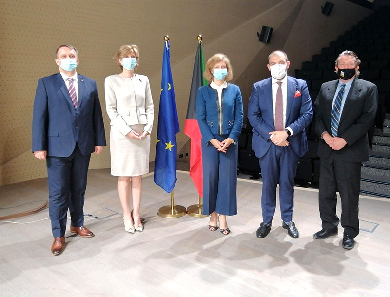 EU Ambassadors Mark Europe Day with AUK Community