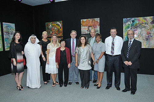 AUK Hosts Exclusive Art Exhibition, Raises Awareness for Peace