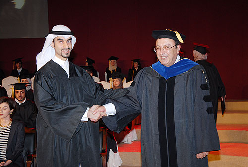 American university of kuwait graduation ceremony 2012