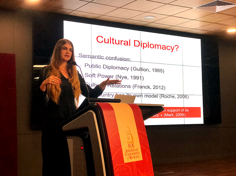 Center for Gulf Studies at AUK Presents Lecture on French-GCC Diplomatic Relations