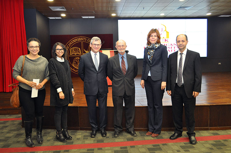 Auk center for gulf studies cgs hosts lecture by ambassador daniel benjamin