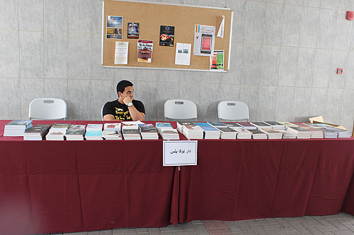 The auk arabic literature club holds its first literary book fair