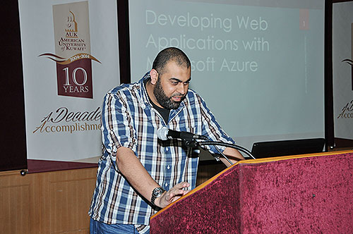 Auk hosts a talk by microsoft