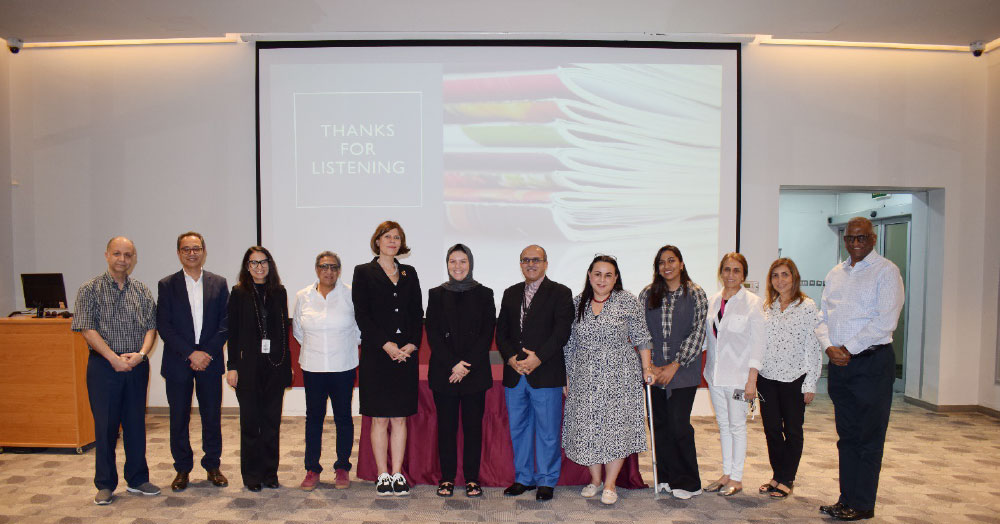 AUK Launches Faculty Speaker Series with Presentation on Strategic Research Frameworks