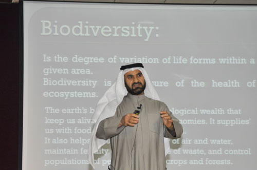 The center for gulf studies at the auk hosts lecture on biodiversity