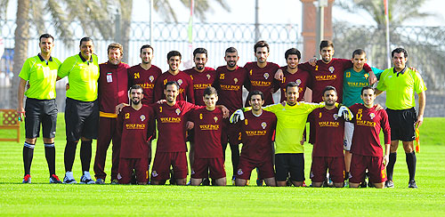 Auk teams in abu dhabi international sports league