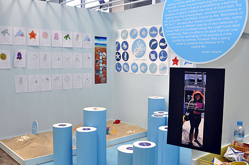 The arts  graphic design program organizes the fall 2011 senior capstone graphic design exhibition