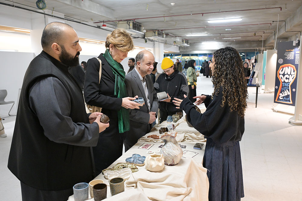 Auk art  graphic design department launches 19th biannual capstone exhibition