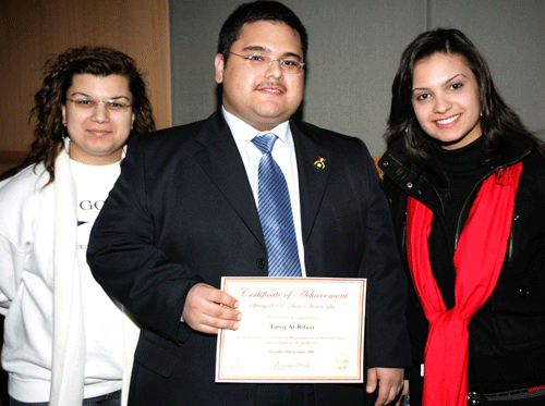 Presidents  deans honor ceremony