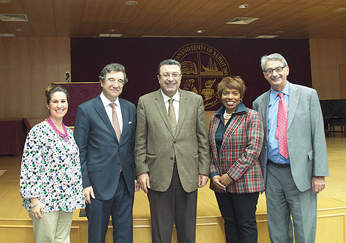 Spanish Ambassador Celebrates International Week with AUK