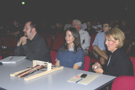 Bedouin sadu weaving lecture workshop and poster exhibit at the american university of kuwait