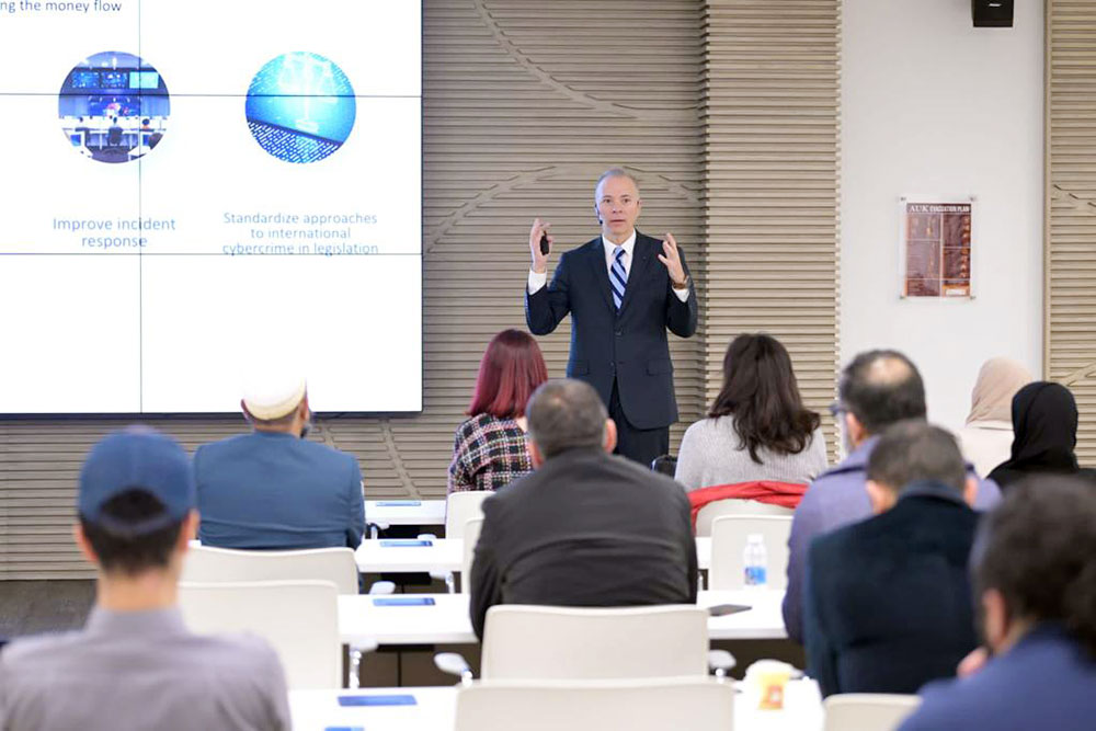 AUK CEAS Hosts Cybersecurity Lecture in Collaboration with US Embassy