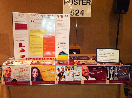 Aac team attends the national academic advising association conference