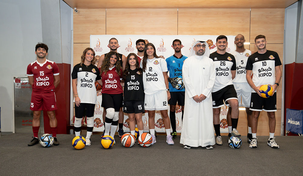 AUK Athletics Kicks Off 2024-2025 Season with KIPCO as Official Sponsor