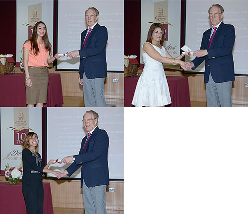 Auk celebrates academic achievements of its top students