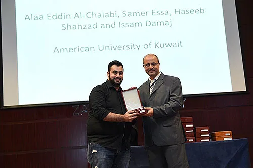 Engineering Students Win Awards at Dubai Research Conference