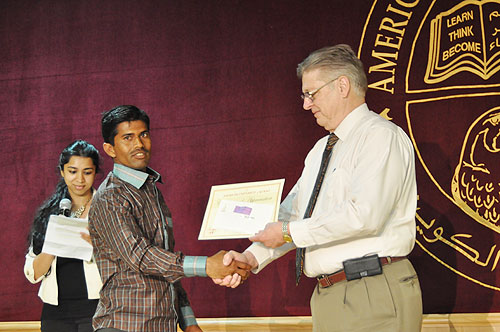 Auk honors laborers on their special day