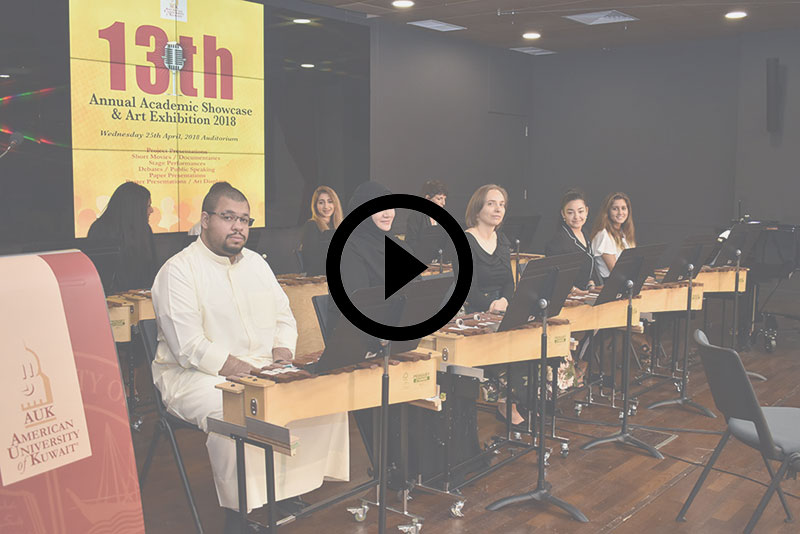 AUK Holds its 13th Annual Academic Showcase