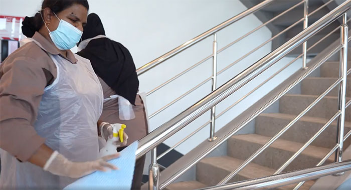 Auk prepares campus for visitors and students