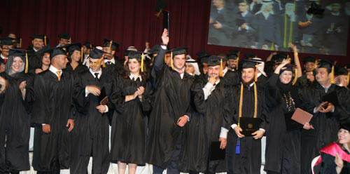 American university of kuwait graduation ceremony 2010