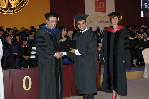 The american university of kuwait auk graduates its 9th class