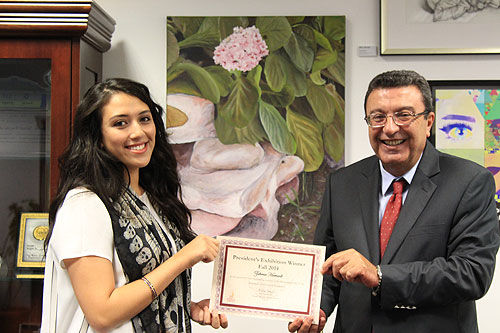 Auk holds the fall presidents art exhibition