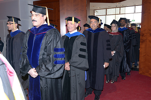 The american university of kuwait auk graduates its 9th class