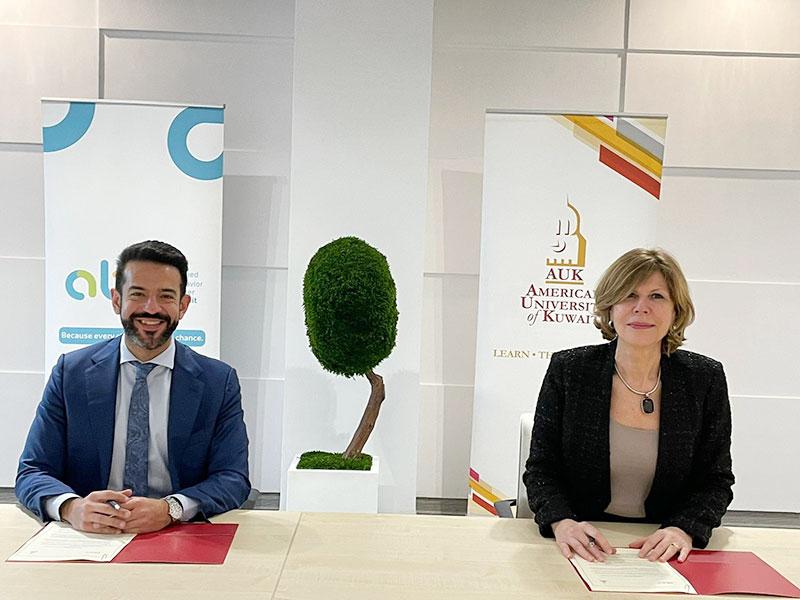 Auk signs mou with abc center for early intervention