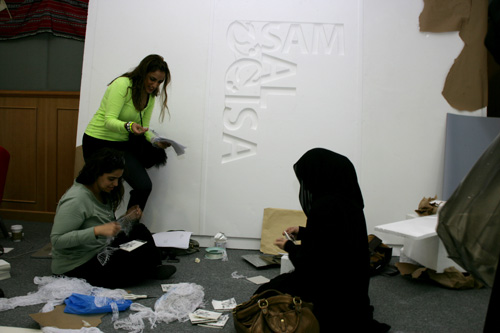 Graphic design students showcase their talent at auk