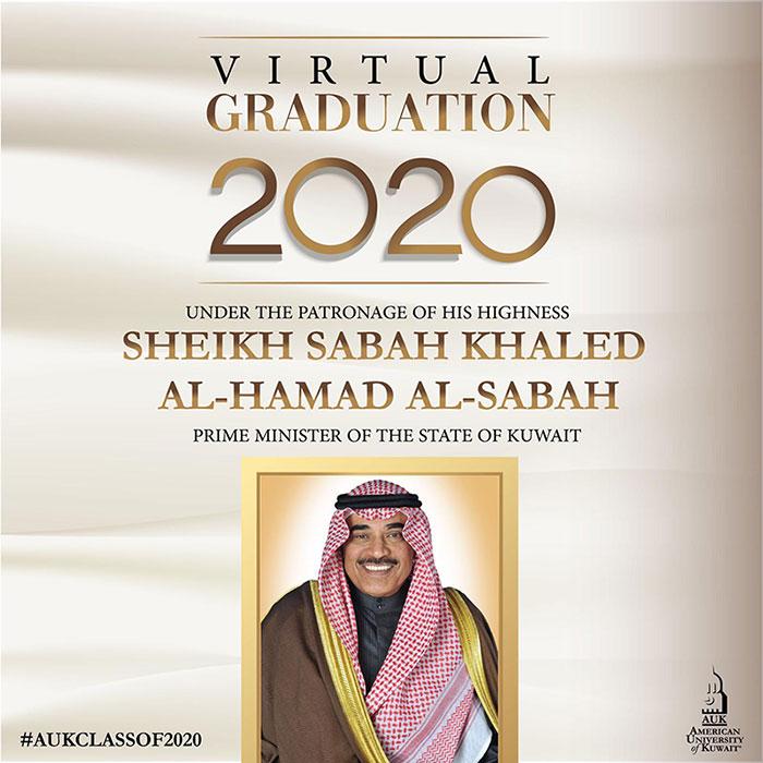 Auk to host virtual graduation for the class of 2020 under the patronage of hh the prime minister
