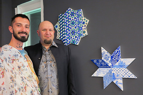 Auk students alumni and faculty participate in talk loveact peace