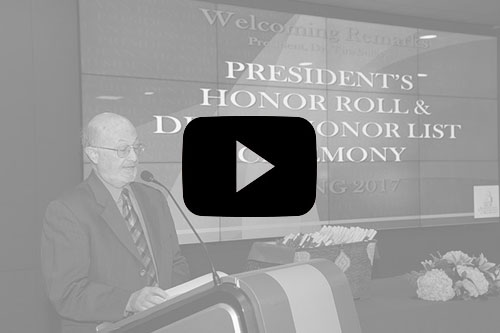AUK Announces President's Honor Roll and Dean's Honor List